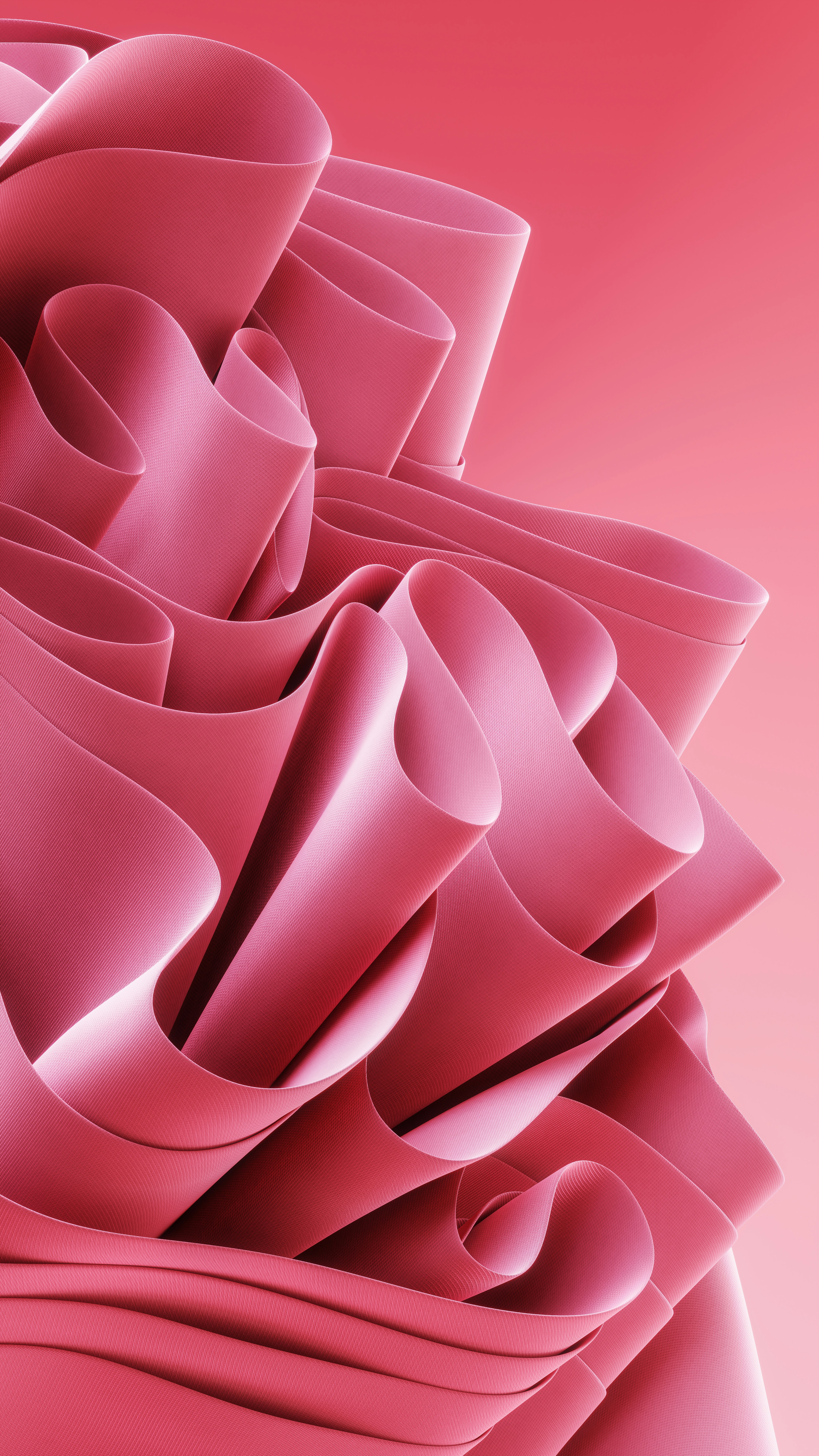 "Abstract Geometric Pink Wallpaper". 8k Resolution. Made In Blender 3.6.4, Cycles. @alexshuperart