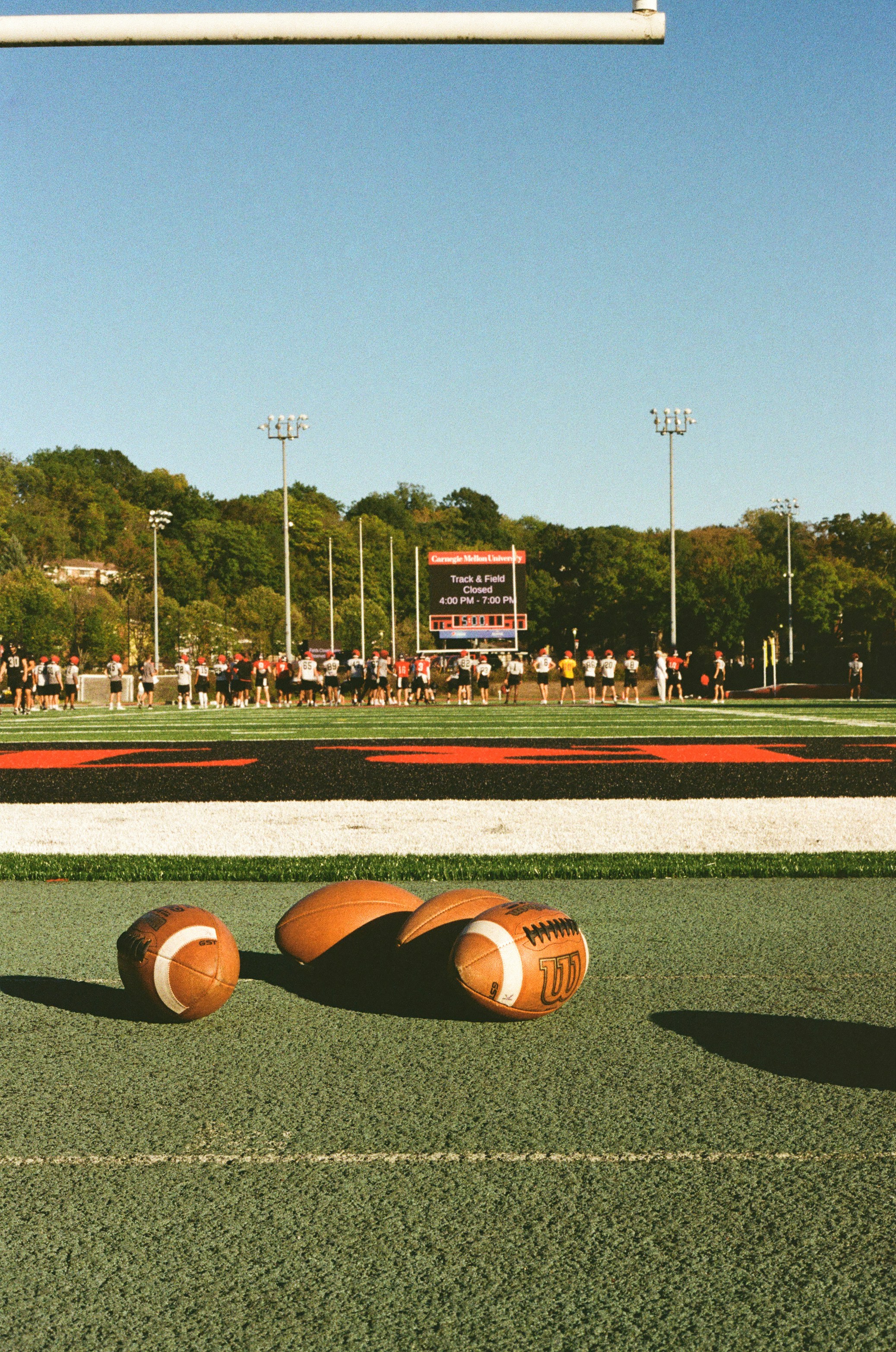 American Football On Stadium Ground HD mobile wallpaper