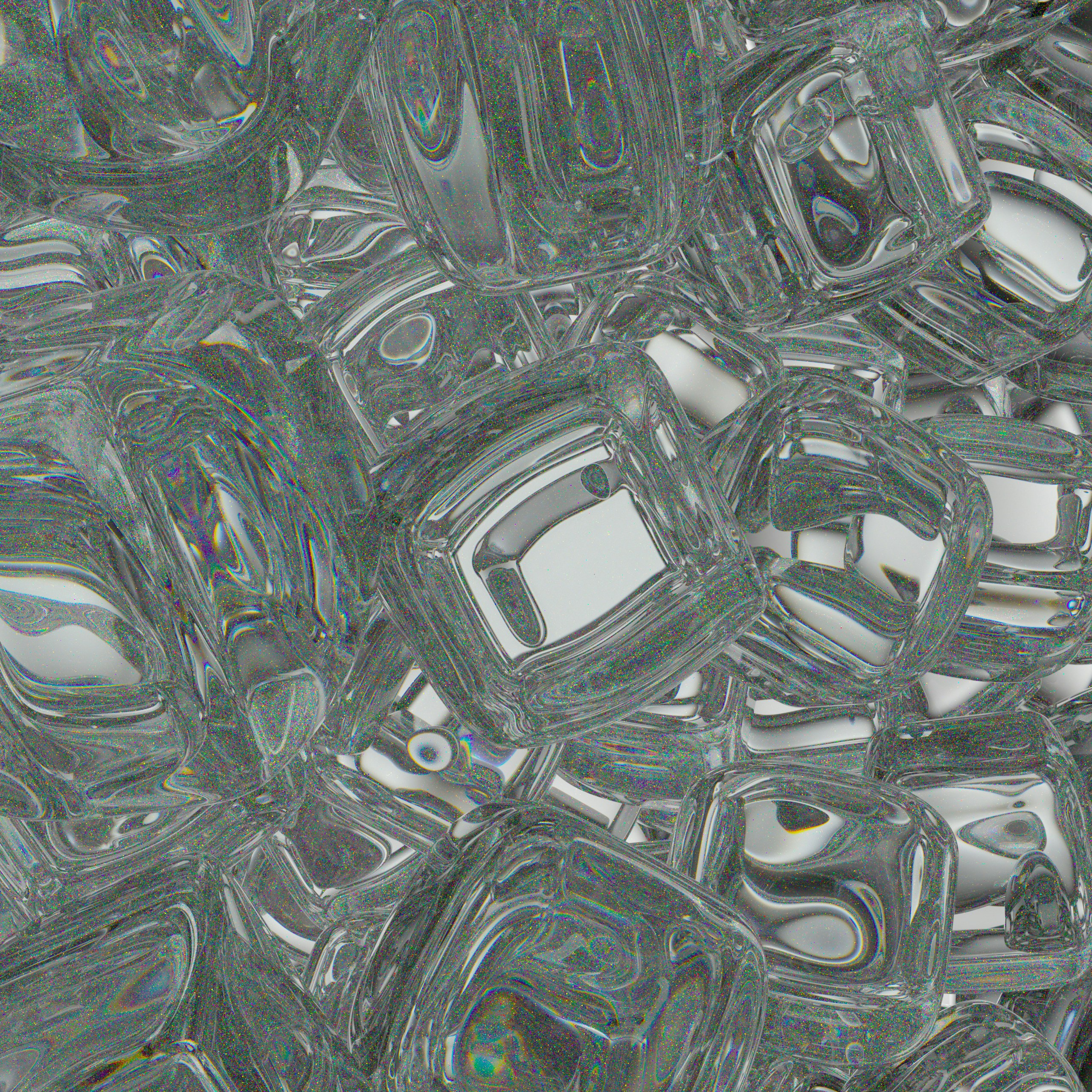 Pile Of Clear Ice Cubes With Reflections HD mobile wallpaper