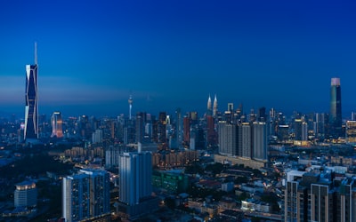Kuala Lumpur During Blue Hour wallpaper preview