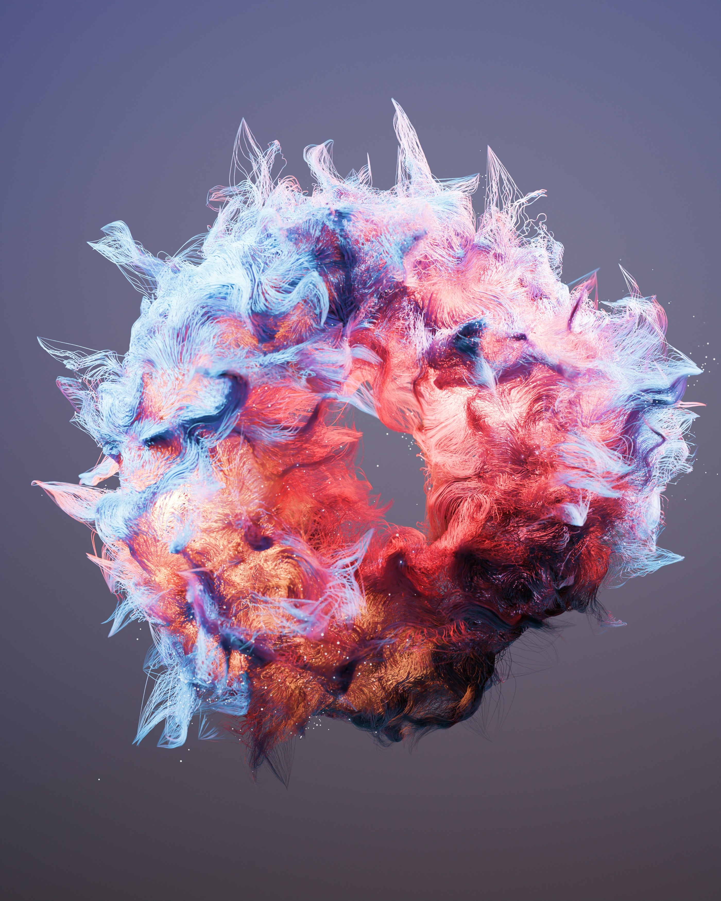 Abstract Furry HD mobile wallpaper