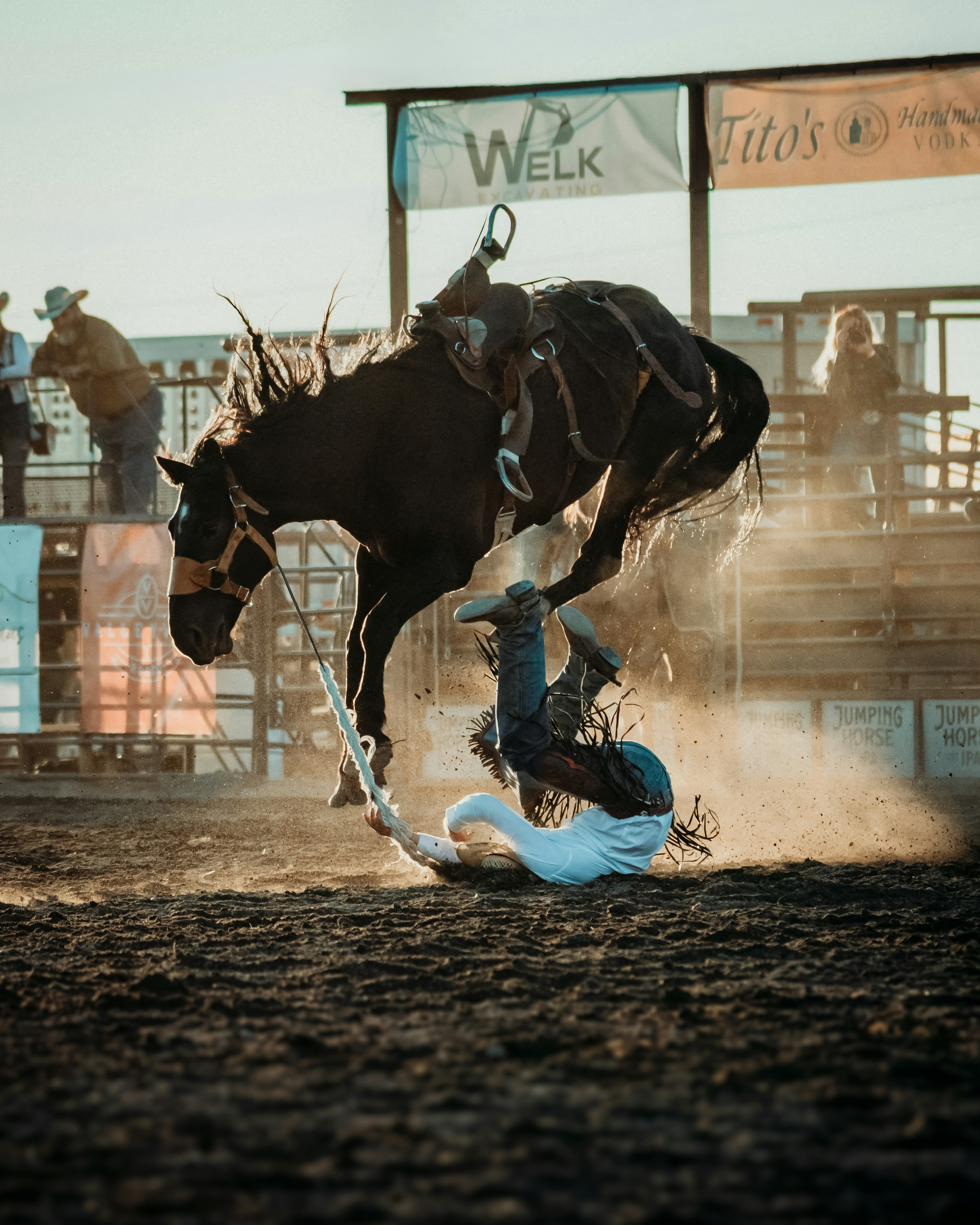 Cowboy Down HD mobile wallpaper