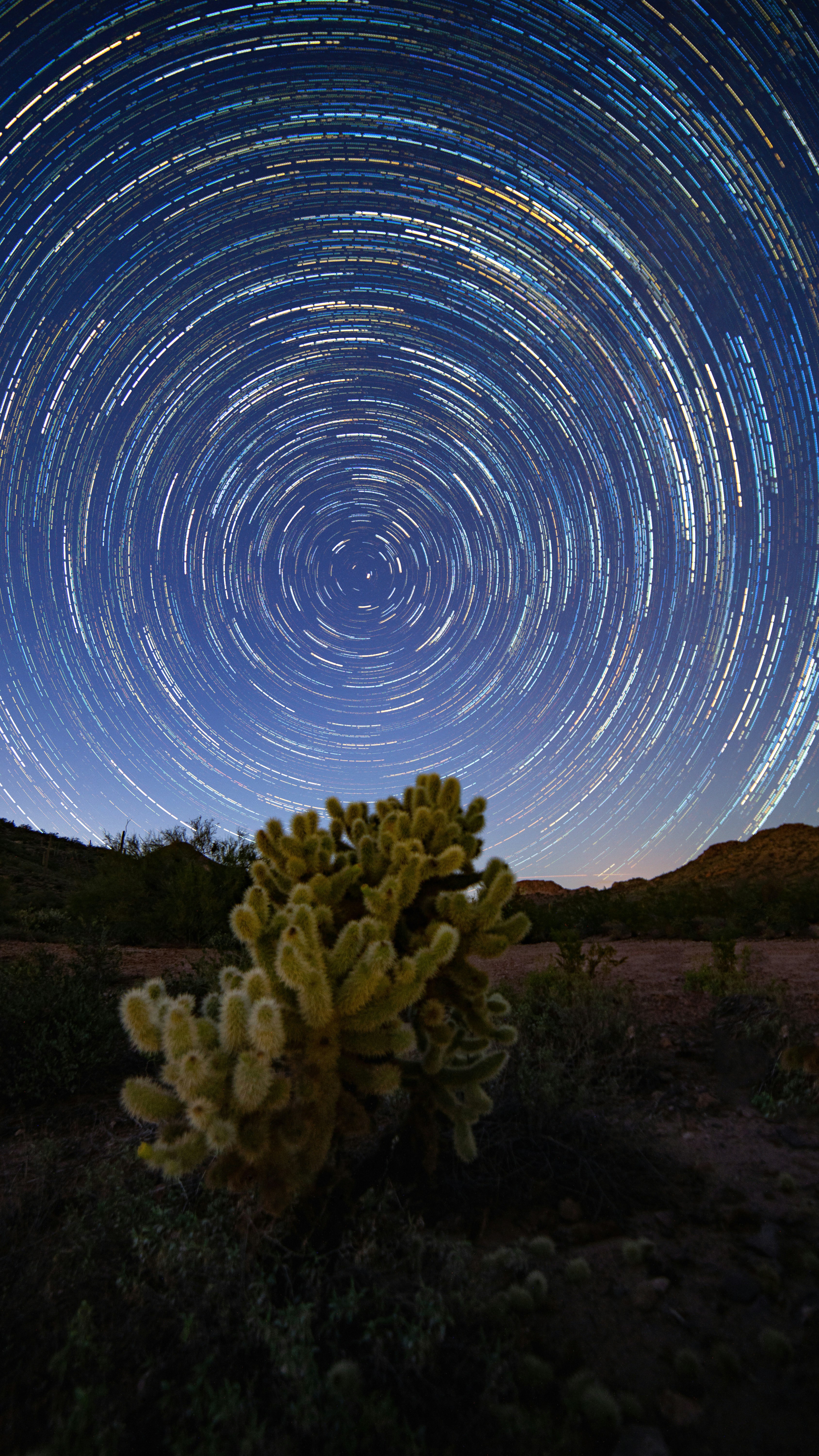 亚利桑那的星空之夜