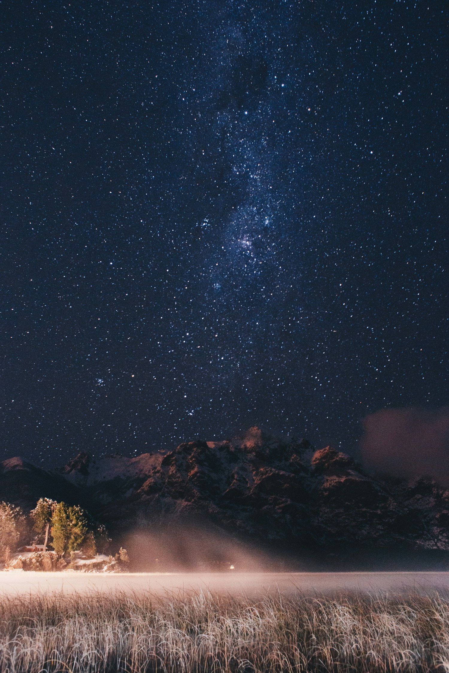 Stars In The Patagonian Lake